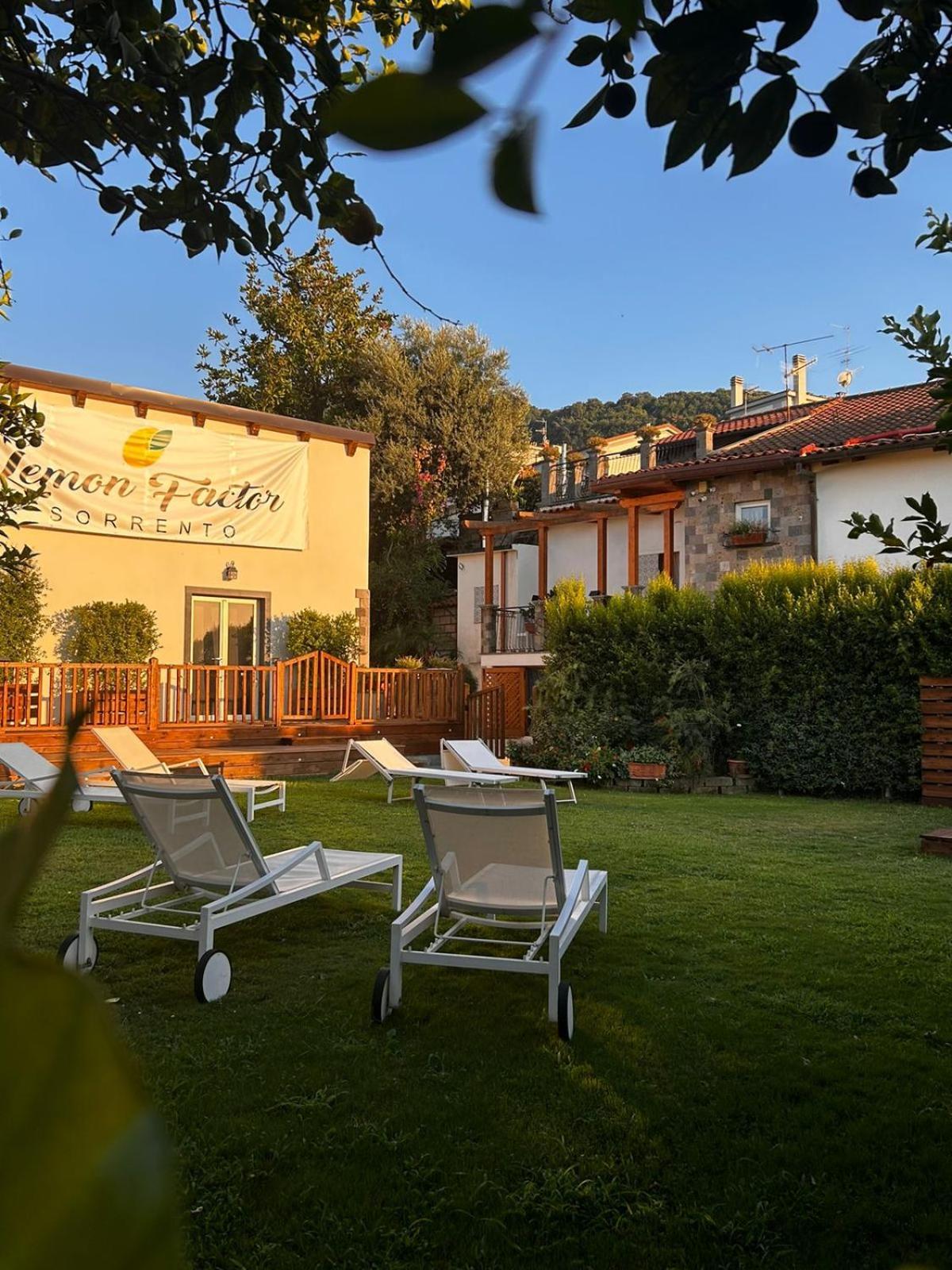 Bed and Breakfast Lemon Factor Sorrent Exterior foto